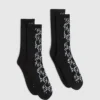 Calcetines con monograma – Pack de 2