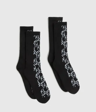 Calcetines con monograma – Pack de 2