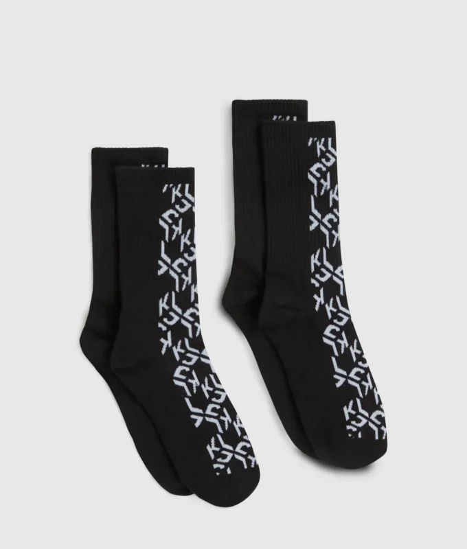 Calcetines con monograma – Pack de 2