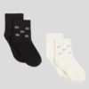 CALCETINES CON STRASS K/AUTOGRAPH – PACK DE 2
