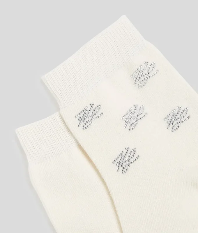 CALCETINES CON STRASS K/AUTOGRAPH – PACK DE 2