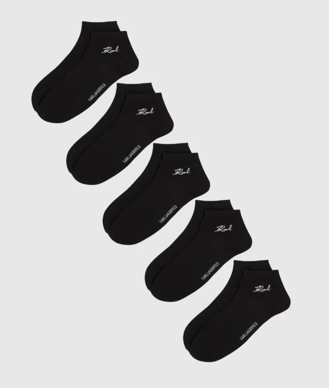 Calcetines cortos exclusivos, paquete de 5