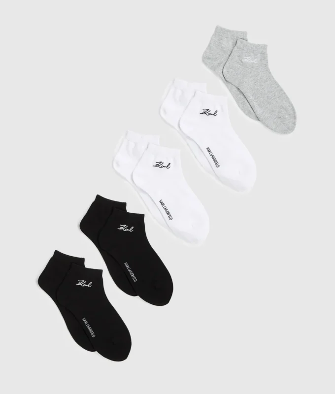 Calcetines cortos exclusivos, paquete de 5
