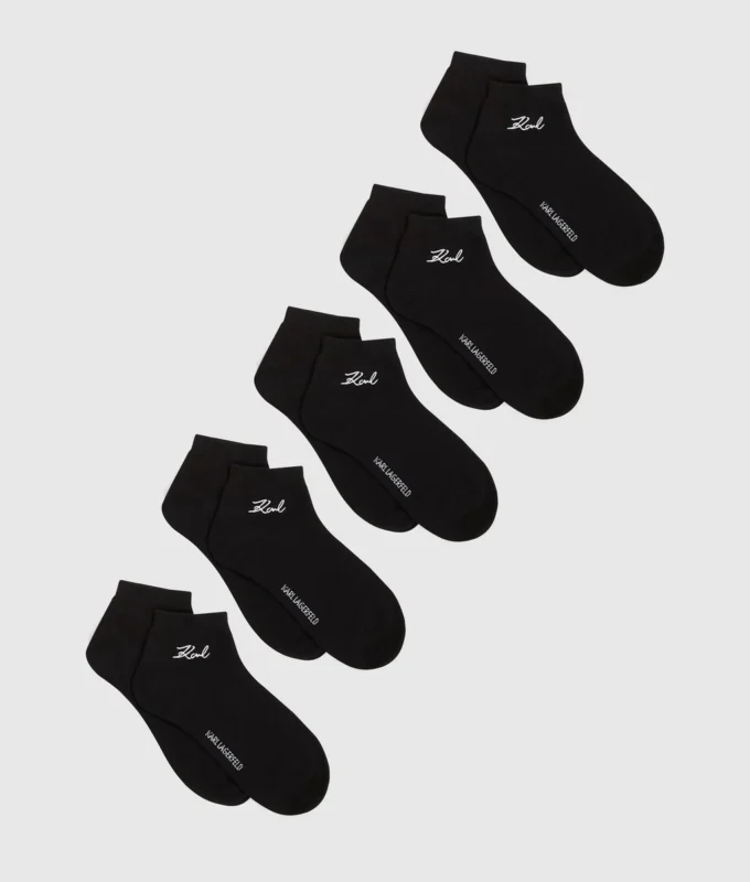 Calcetines cortos exclusivos, paquete de 5