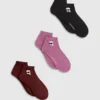Calcetines cortos Ikon, paquete de 3