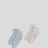 CALCETINES CORTOS K/MONOGRAM – PACK DE 2