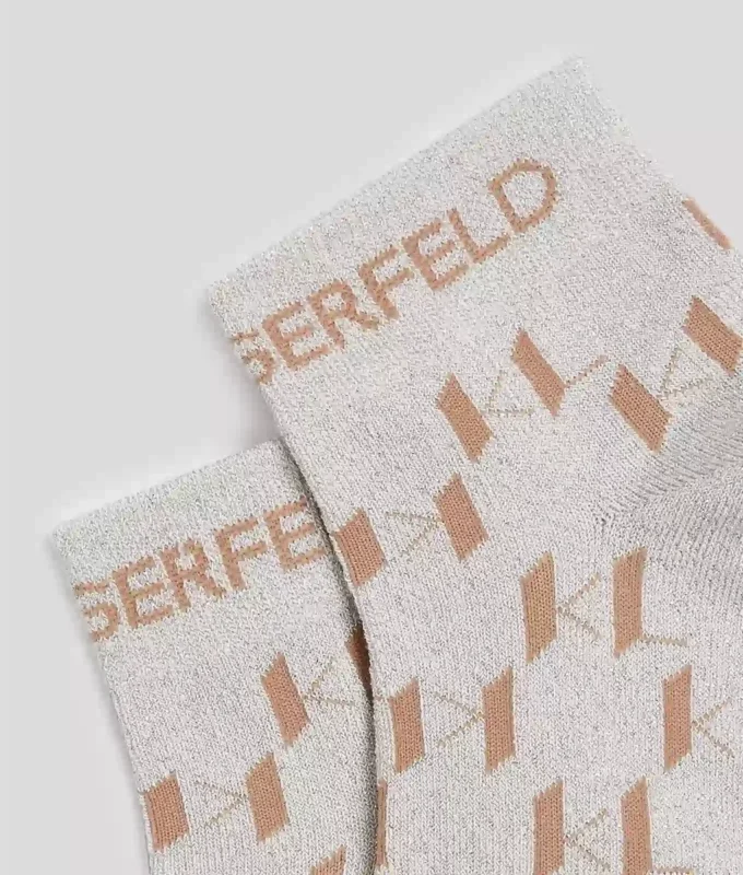 CALCETINES CORTOS K/MONOGRAM – PACK DE 2
