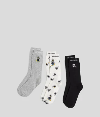 CALCETINES ESTAMPADOS DISNEY X KL – PAQUETE DE 3