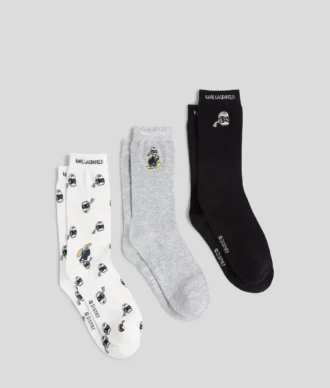 CALCETINES ESTAMPADOS DISNEY X KL – PAQUETE DE 3