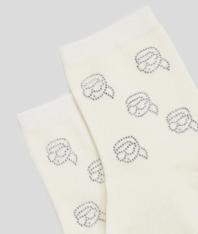 CALCETINES IKON CON STRASS – PACK DE 2