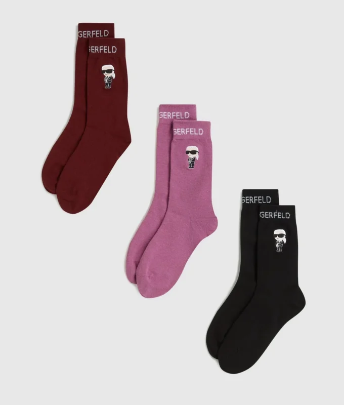 Calcetines Ikon, paquete de 3