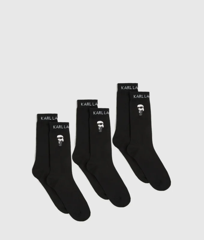 Calcetines Ikon, paquete de 3