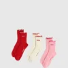 Calcetines Love Notes, paquete de 3