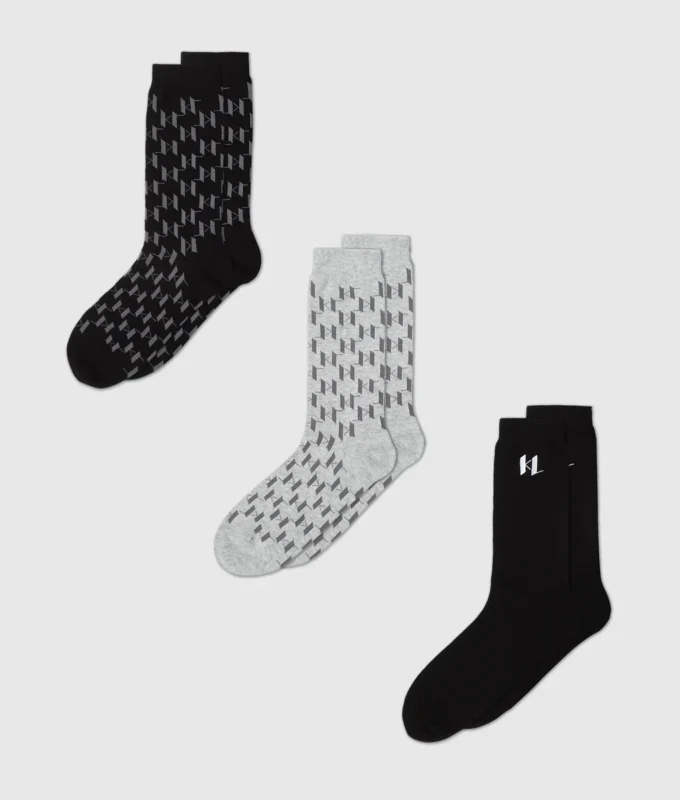Calcetines Monogram – Pack de 3