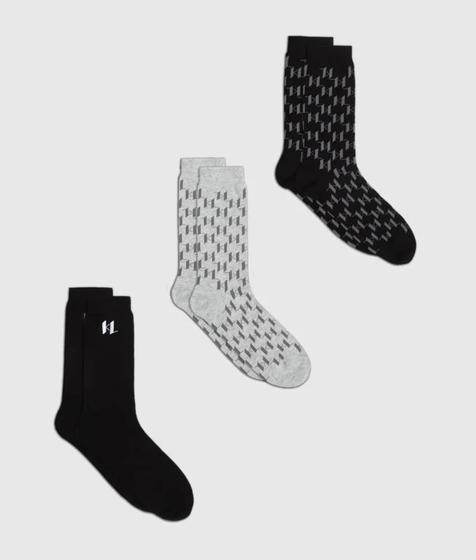 Calcetines Monogram – Pack de 3