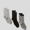CALCETINES MONOGRAM – PACK DE 3