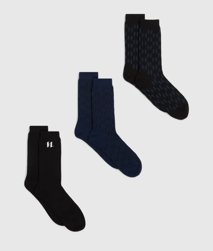 Calcetines Monogram – Pack de 3