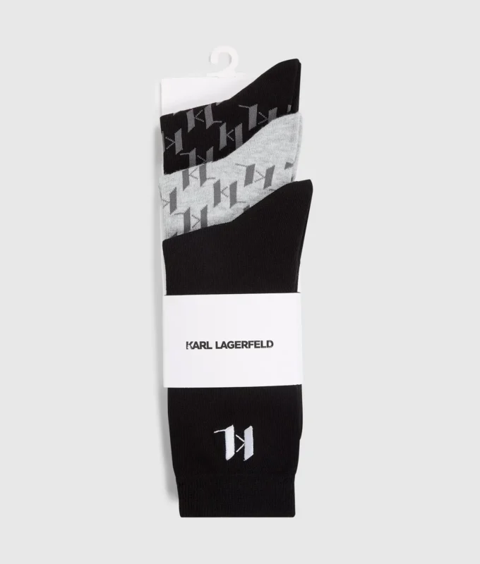 Calcetines Monogram – Pack de 3