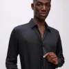 Camisa con bufanda KL Studio