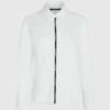 Camisa con cinta con logotipo