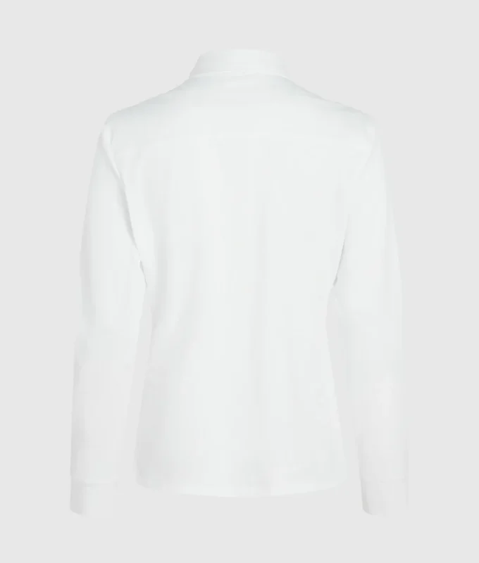 Camisa con cinta con logotipo