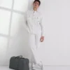 CAMISA CON COSTURAS EN CONTRASTE