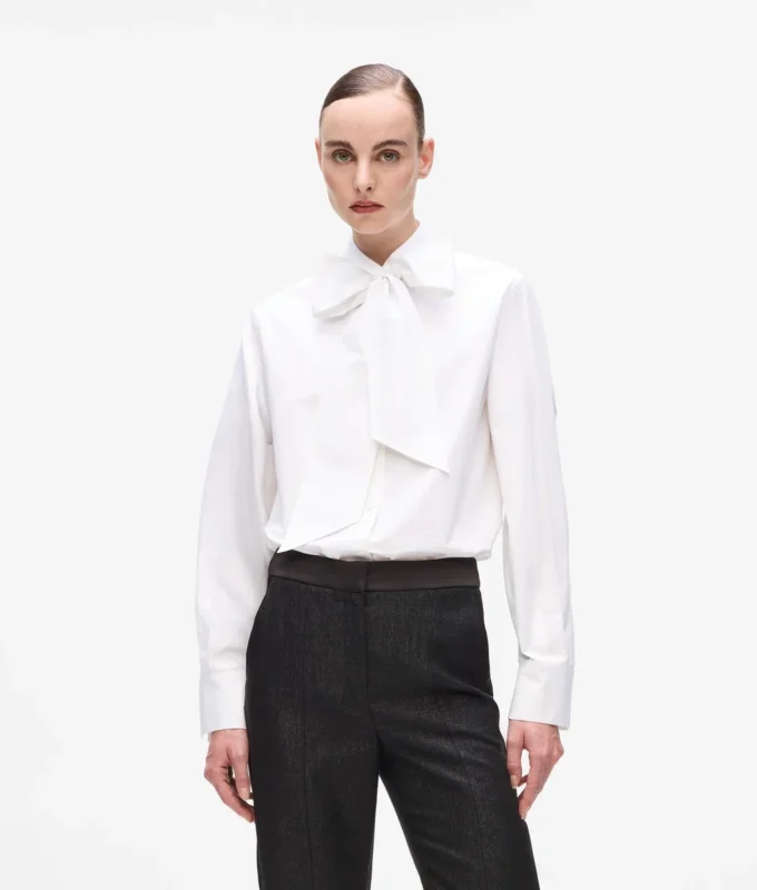 Camisa con detalle de lazo Karl DNA