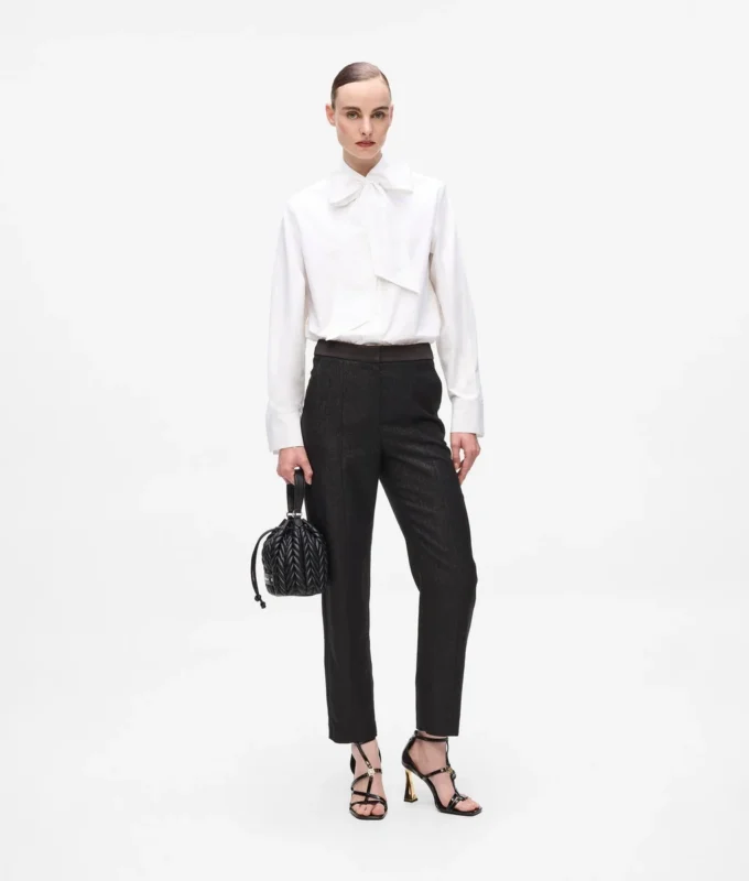 Camisa con detalle de lazo Karl DNA