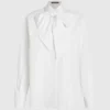 Camisa con detalle de lazo Karl DNA