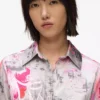 Camisa con estampado integral