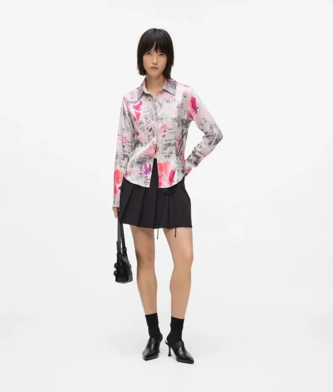 Camisa con estampado integral