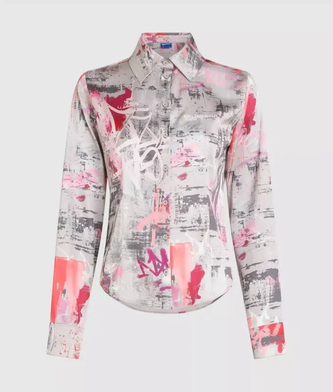 Camisa con estampado integral