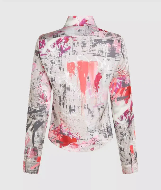 Camisa con estampado integral