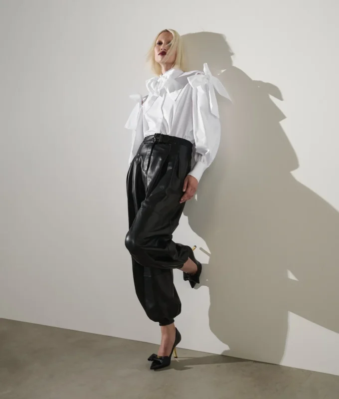 CAMISA CON LAZO KARL STUDIO