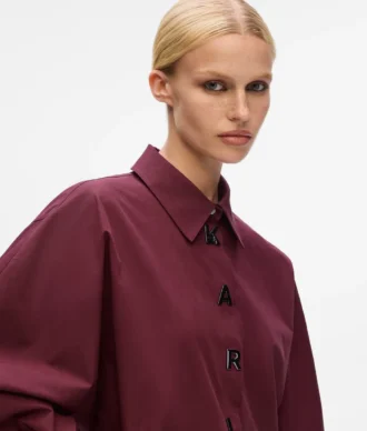 Camisa con letras Karl