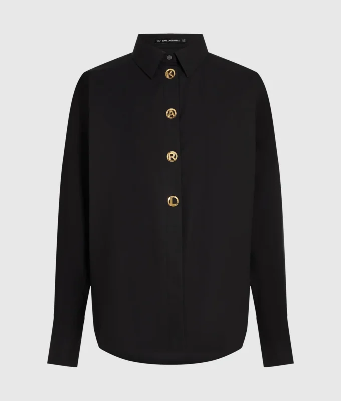 Camisa con letras Karl