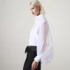 CAMISA CON MANGAS DE SEDA KARL STUDIO