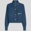 CAMISA DE DENIM DE CORTE CUADRADO