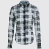 Camisa de malla a cuadros