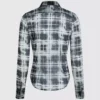 Camisa de malla a cuadros
