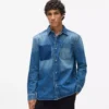 Camisa de mezclilla