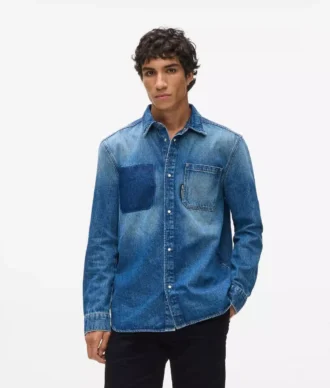 Camisa de mezclilla