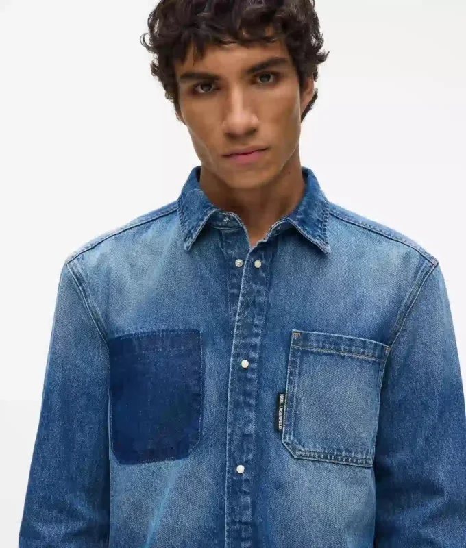 Camisa de mezclilla