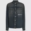 Camisa de mezclilla holgada