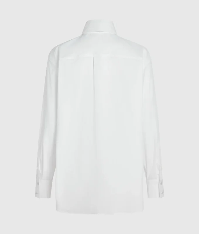 Camisa de popelín con corbata