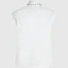 Camisa de popelín con tachuelas