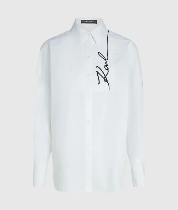 Camisa de popelín exclusiva