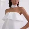 CAMISA DE POPELÍN SIN TIRANTES
