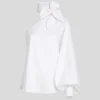 CAMISA DE UNA SOLA MANGA CON LAZO