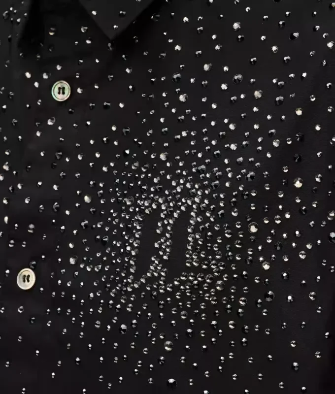 Camisa Degradé con pedrería